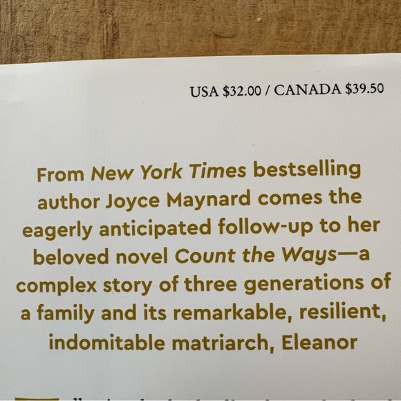 Good read! Great gift! “How the Light Gets In” by Joyce Maynard (her latest) - Picture 4 of 7